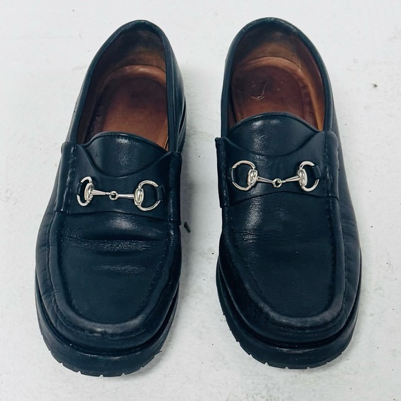 Gucci Black Loafers - Picture 1 of 4
